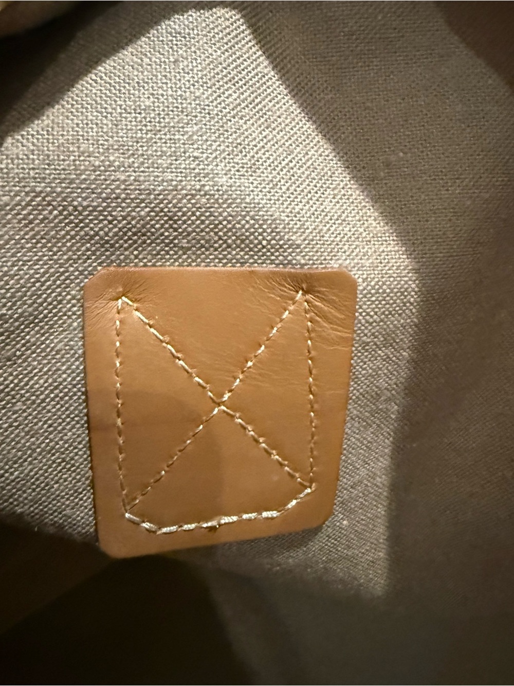 Vintage Christian Dior
Honeycomb Coated Canvas leather trim large Boston bag EUC - Picture 14 of 17